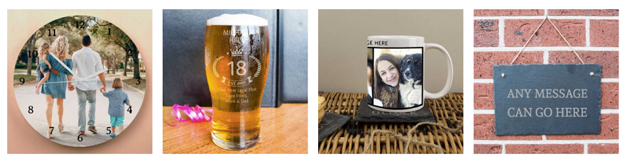 The Personalised Gift Shop Promo